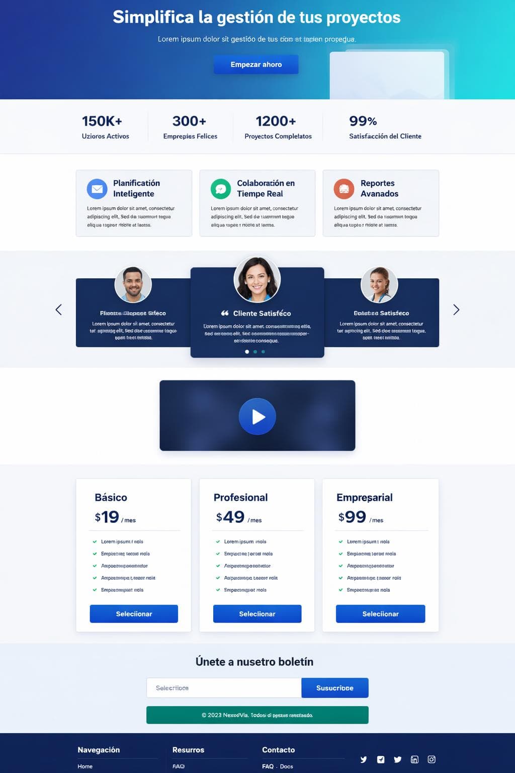 Tienda Éter — vista previa del theme