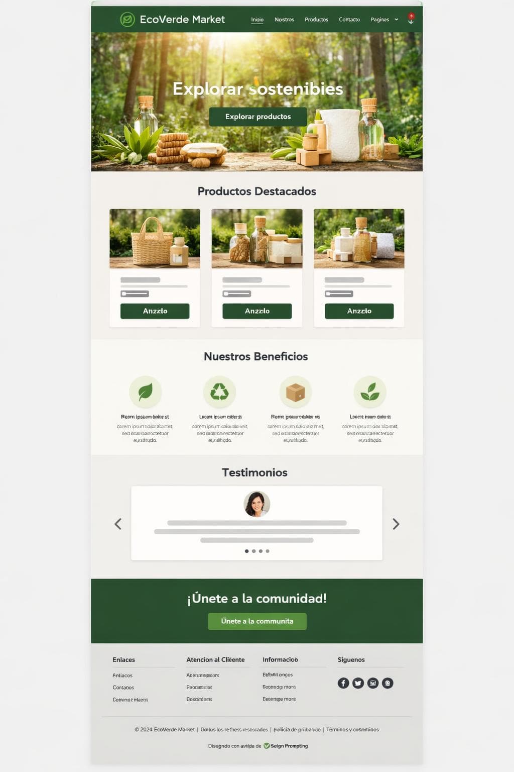 Tienda Zenit — vista previa del theme