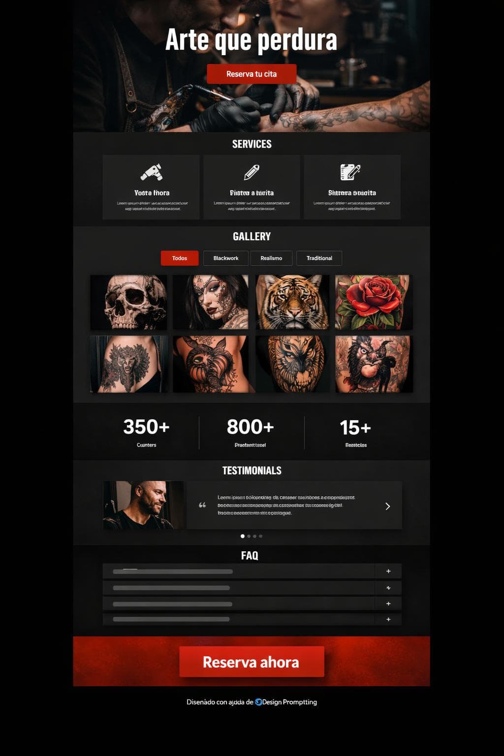 TintaViva — vista previa del theme