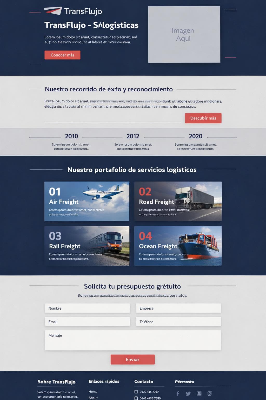 TransFlujo &mdash; vista previa del theme
