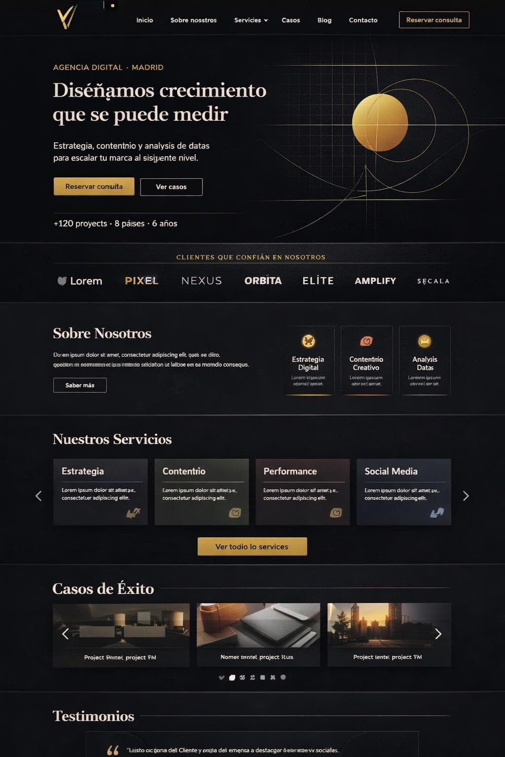 Velmara Studio — vista previa del theme