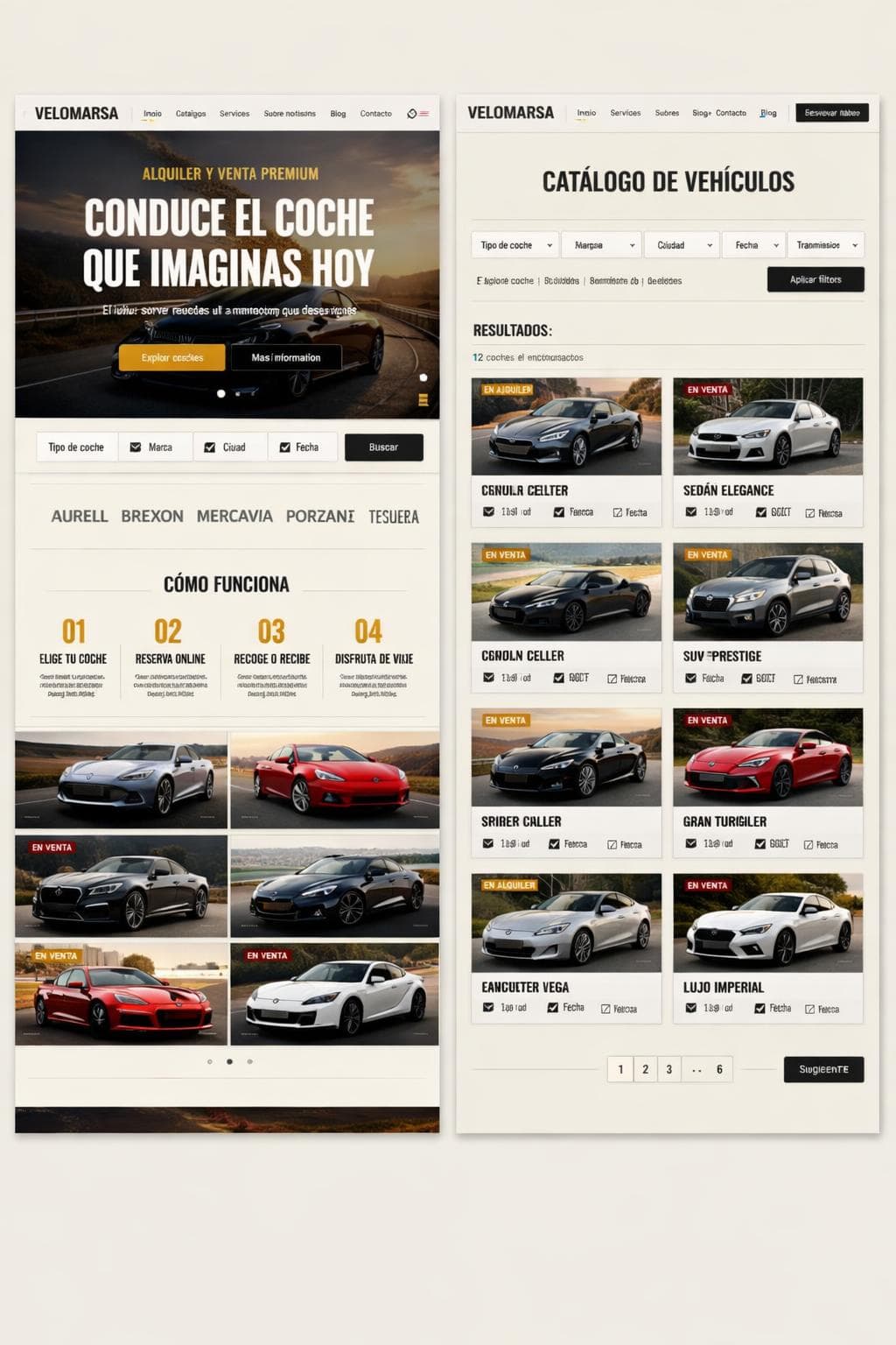 VeloMarsa — vista previa del theme