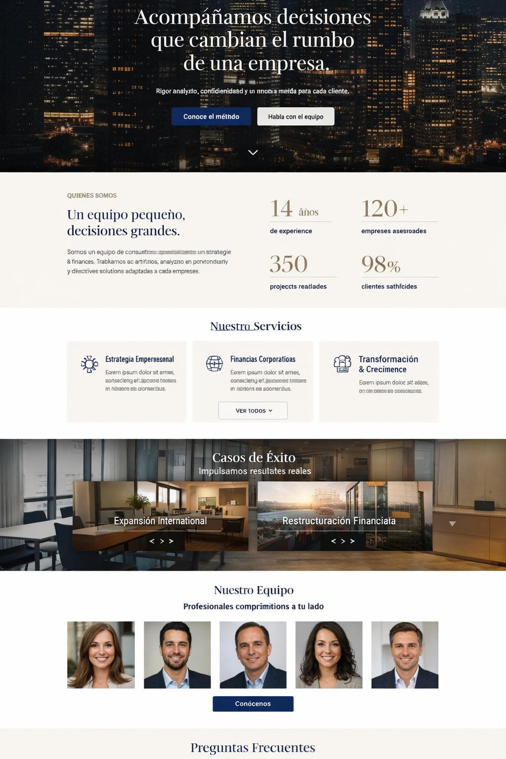 Veranum Capital — vista previa del theme