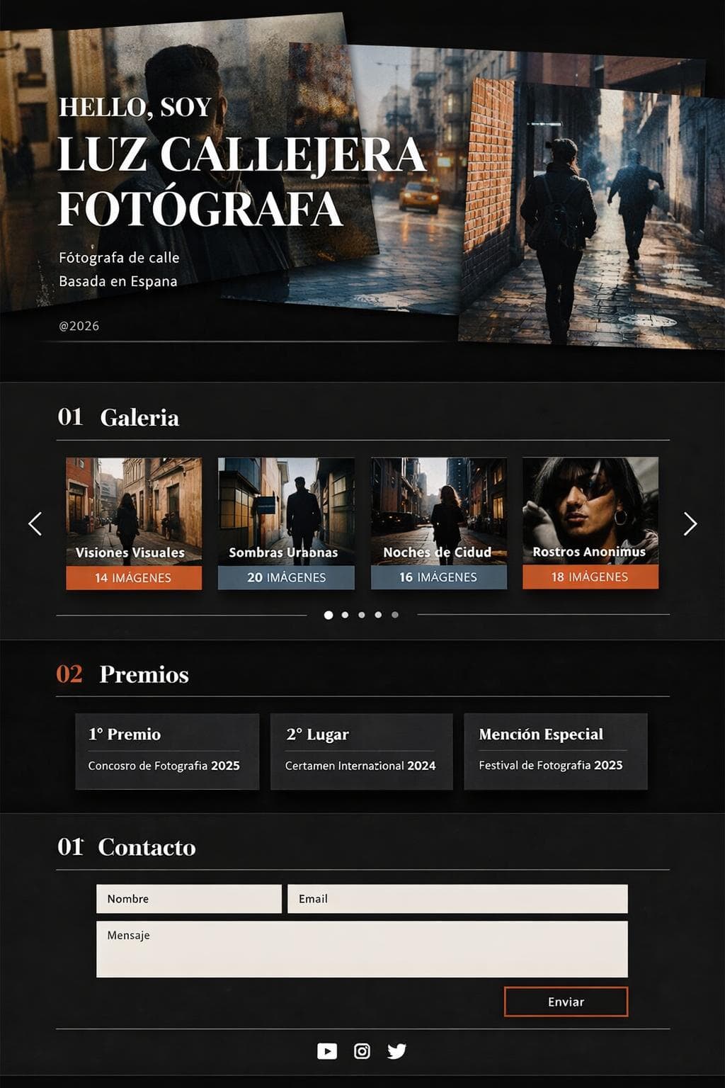 Visual Alba — vista previa del theme