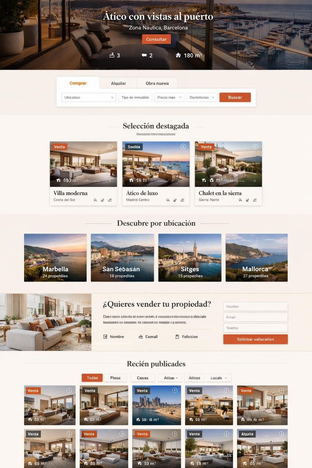 Vivalta Estates &mdash; vista previa del theme
