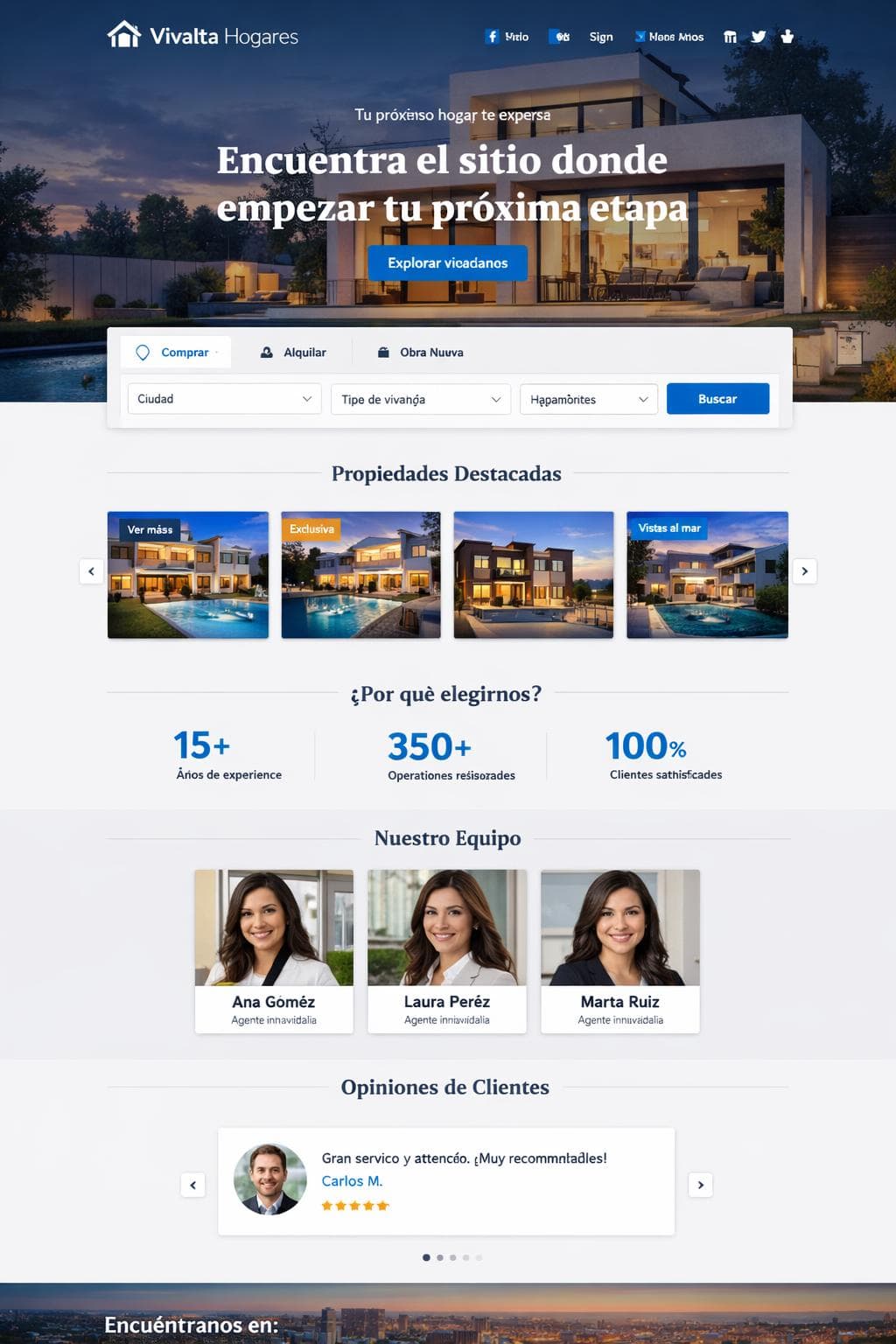Vivalta Hogares &mdash; vista previa del theme