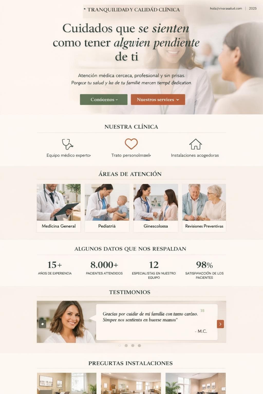 Vivara Salud &mdash; vista previa del theme
