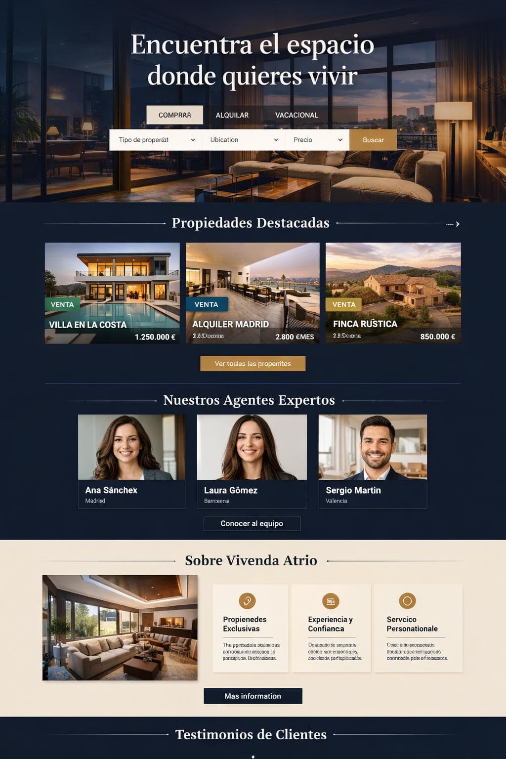 Vivenda Atrio &mdash; vista previa del theme