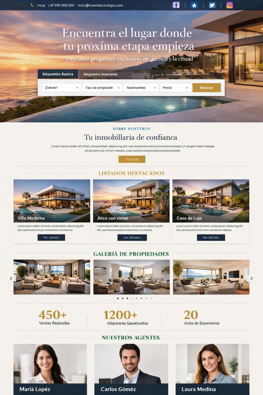 Vivenda C&iacute;clope &mdash; vista previa del theme
