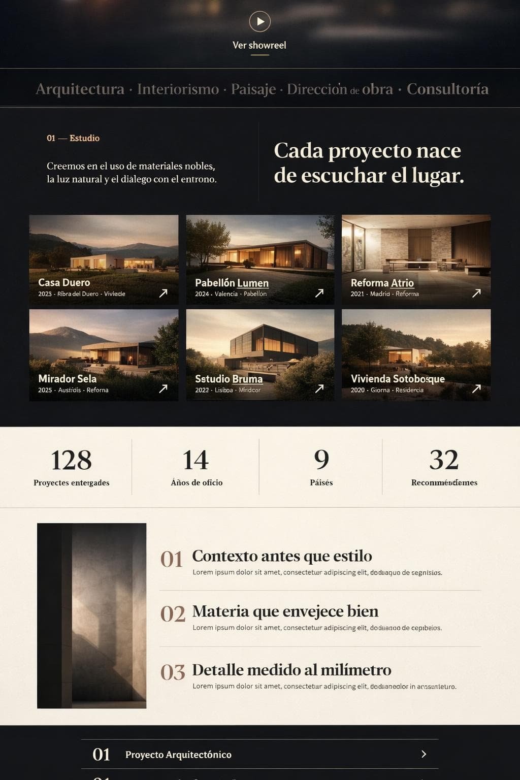 Volumen Norte — vista previa del theme