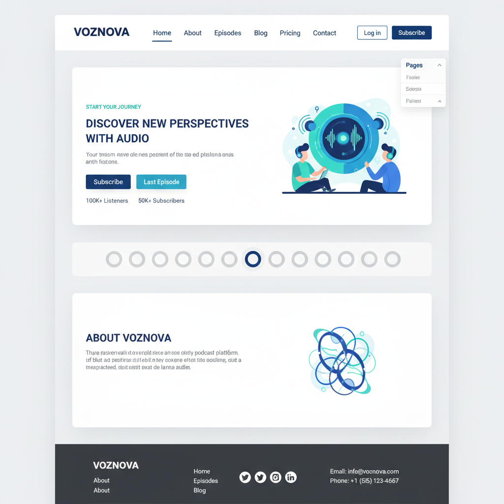 VozNova &mdash; vista previa del theme